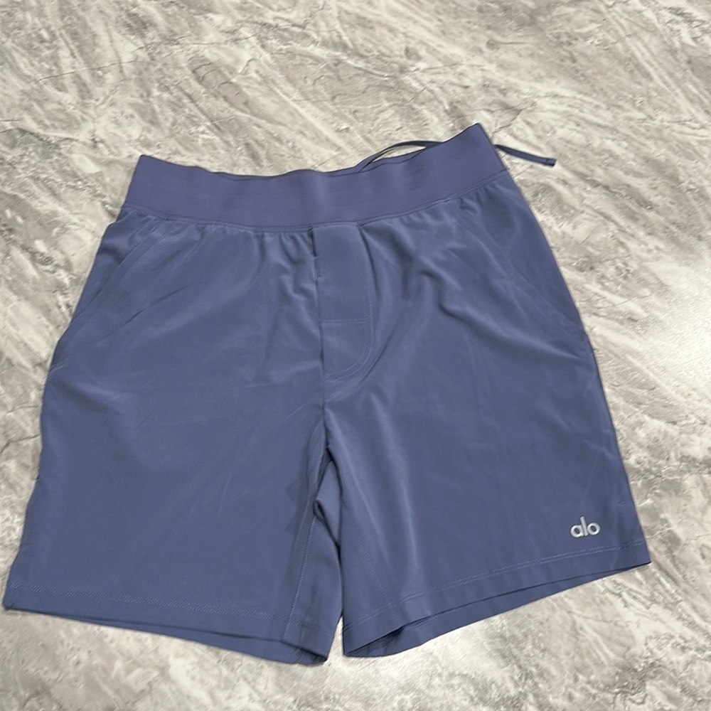 ALO MENS SMALL 7'' REPETITION SHORT Infinity blue